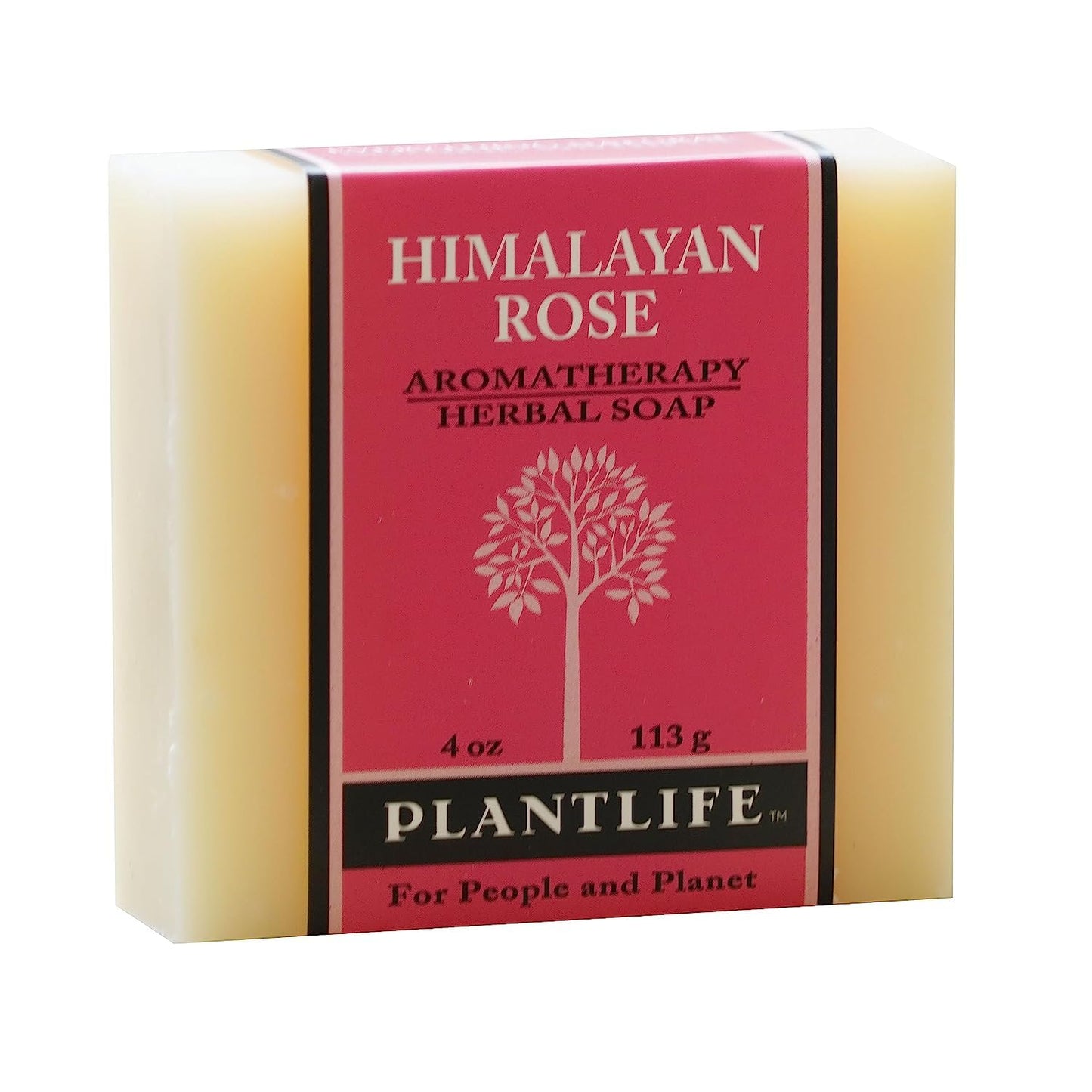 Plantlife Himalayan Rose 6-Pack Bar Soap - Moisturizing and Soothing Soap for Your Skin - Hand Crafted Using Plant-Based Ingredients - Made in California 4 oz Bar