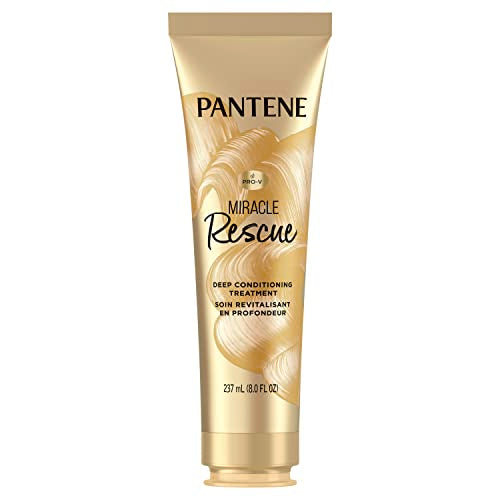 Pantene Miracle Rescue Deep Conditioning Hair Mask Treatment, 8 fl oz, 6.244 Fl oz