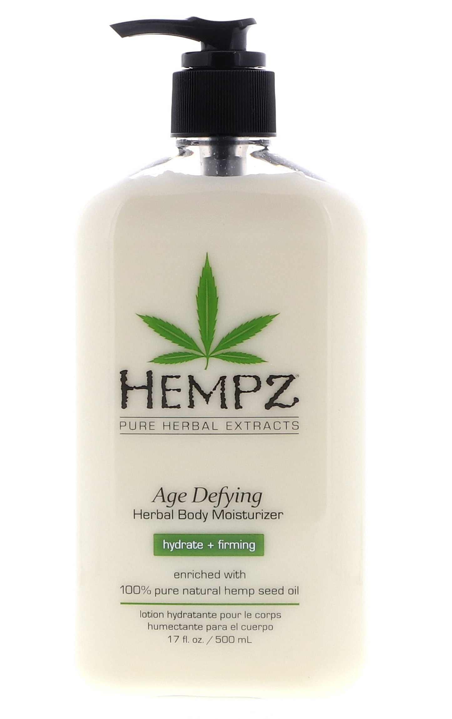 Hempz Age Defying Herbal Body Moisturizer 17 oz 2-Pack