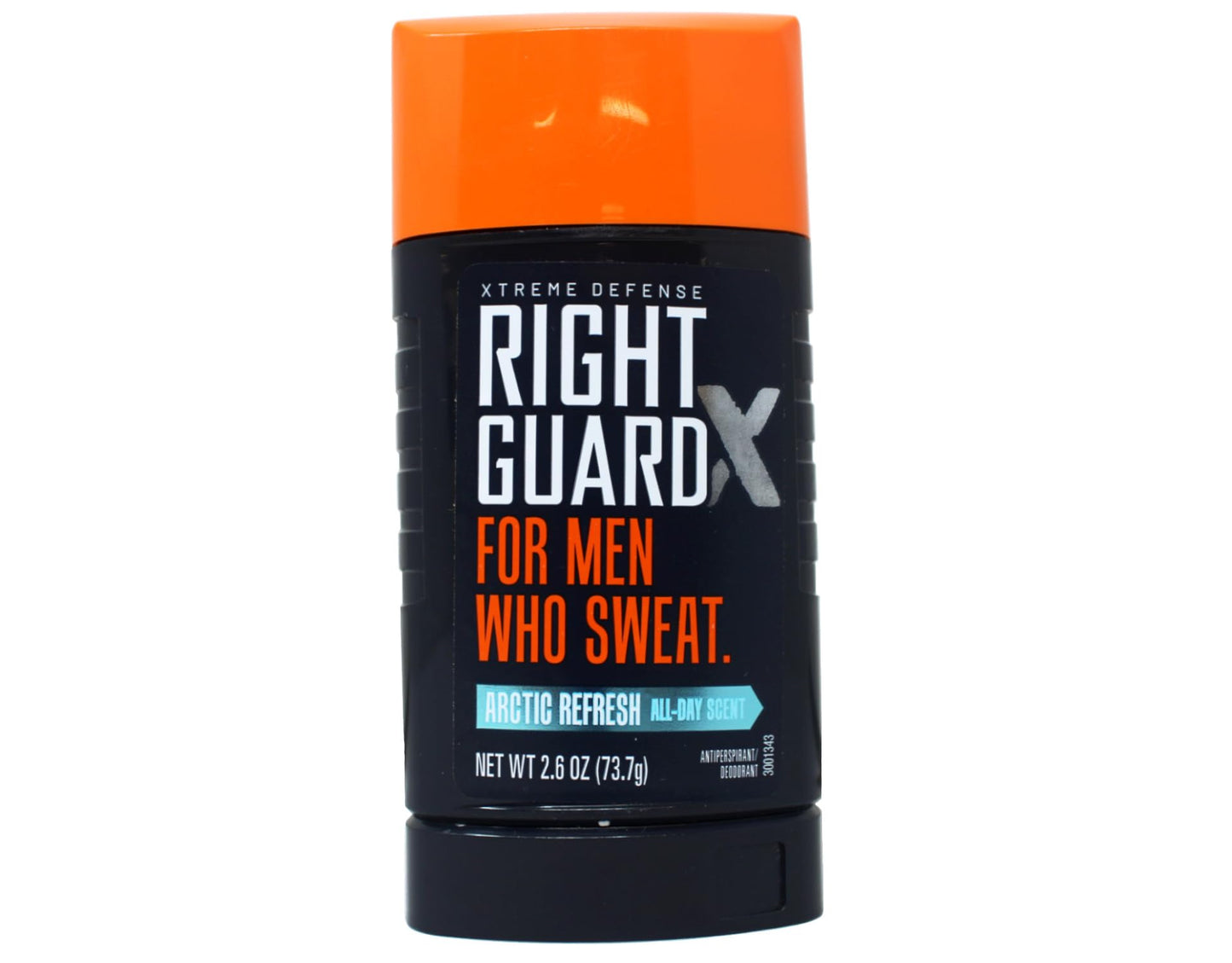 Right Guard Xtreme Defense Antiperspirant Deodorant Invisible Solid Stick, Arctic Refresh, 2.6 Ounce (Pack of 6)