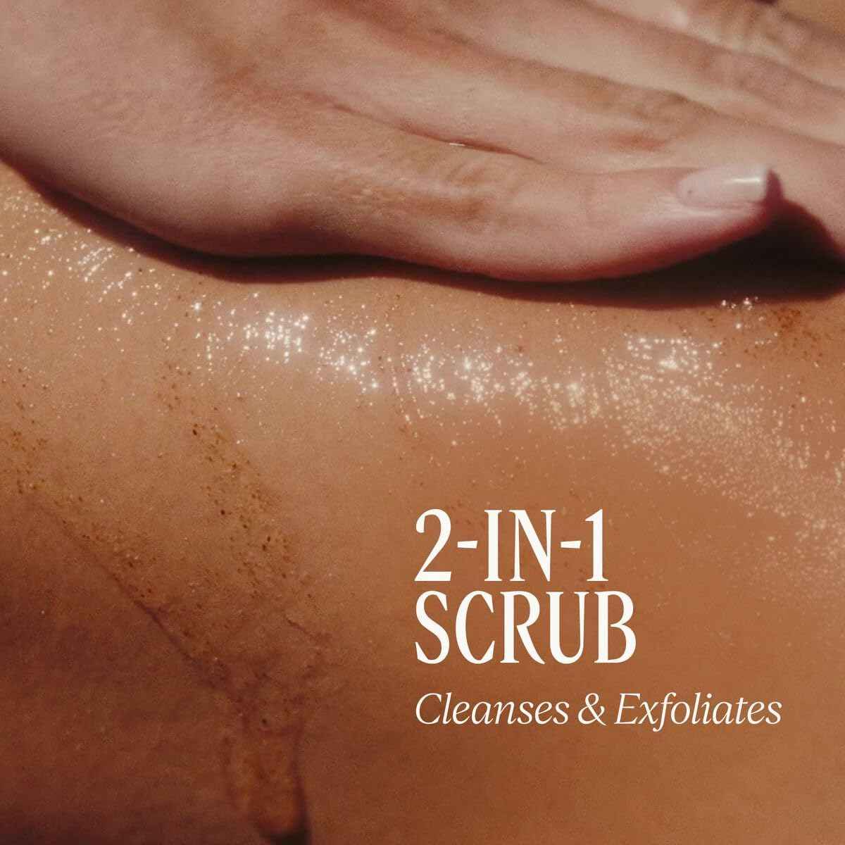 L’Occitane Almond Shower Scrub, 2-In-1 Exfoliating Body Wash with Nourishing Oil Removes Dead Skin Cells & Cleanses for Smooth, Soft & Radiant Skin