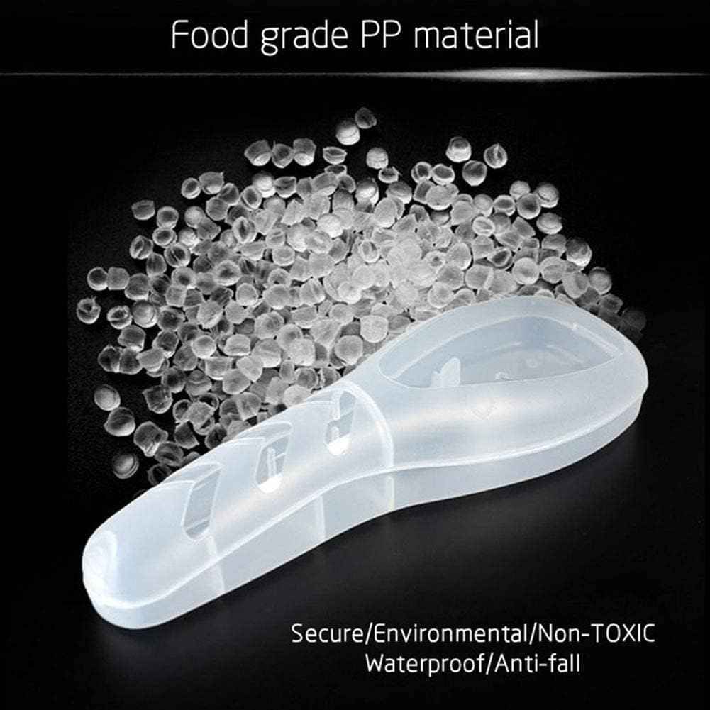 Kryoflare Transparent Portable Travel Razor Case, Transparent Plastic Storage Box, Electric Shaver Protector Container, Portable Organizerv Men's Electric Shaver Accessories