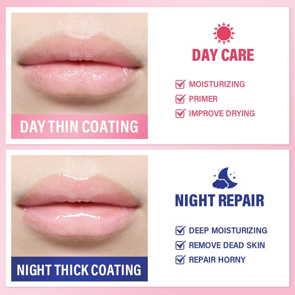 Hydrating Sleeping Lip Mask for Intense Overnight Moisture. (2, Berry)