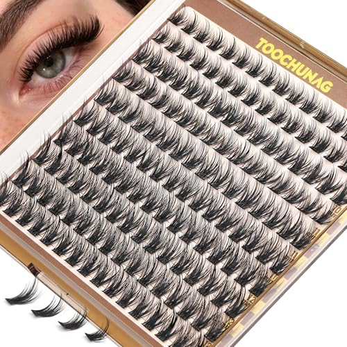 Wispy Cluster Eyelash Extensions 9-12mm C Curl 160pcs