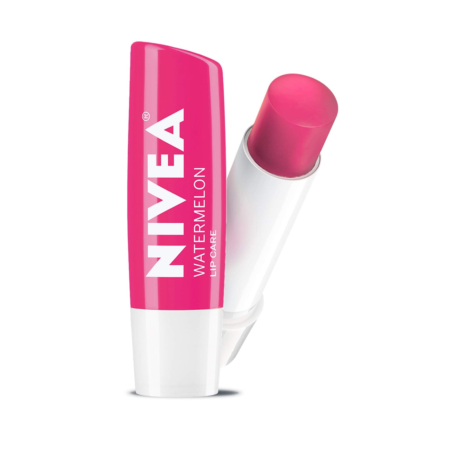 NIVEA Watermelon Lip Care - Tinted Lip Balm for Beautiful, Soft Lips - Pack of 4