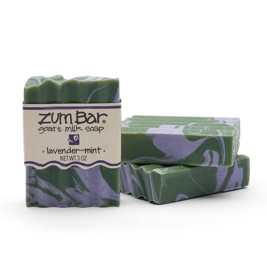 Zum Bar Goat's Milk Soap - Lavender-Mint - 3 oz (3 Pack)