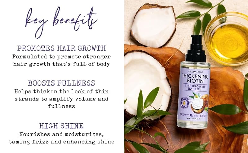 Biotin Hair Growth Oil - Thickening & Strengthening 100ml