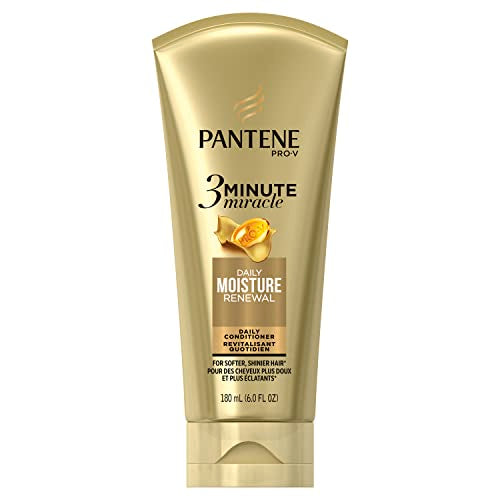Pantene Moisture Renewal 3 Minute Miracle Deep Conditioner, 6 Fluid Ounce