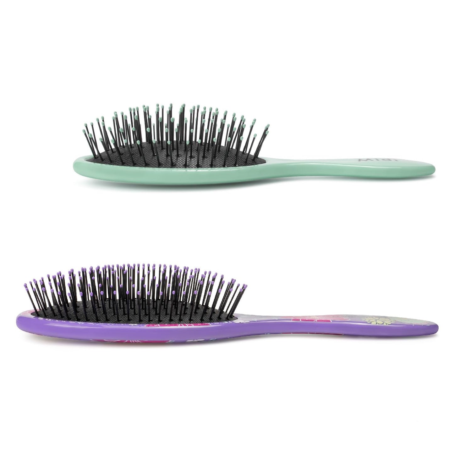 MagicSpell Pro 2 BRUSH-Set for All Hair Types (Purple & Mint Green)