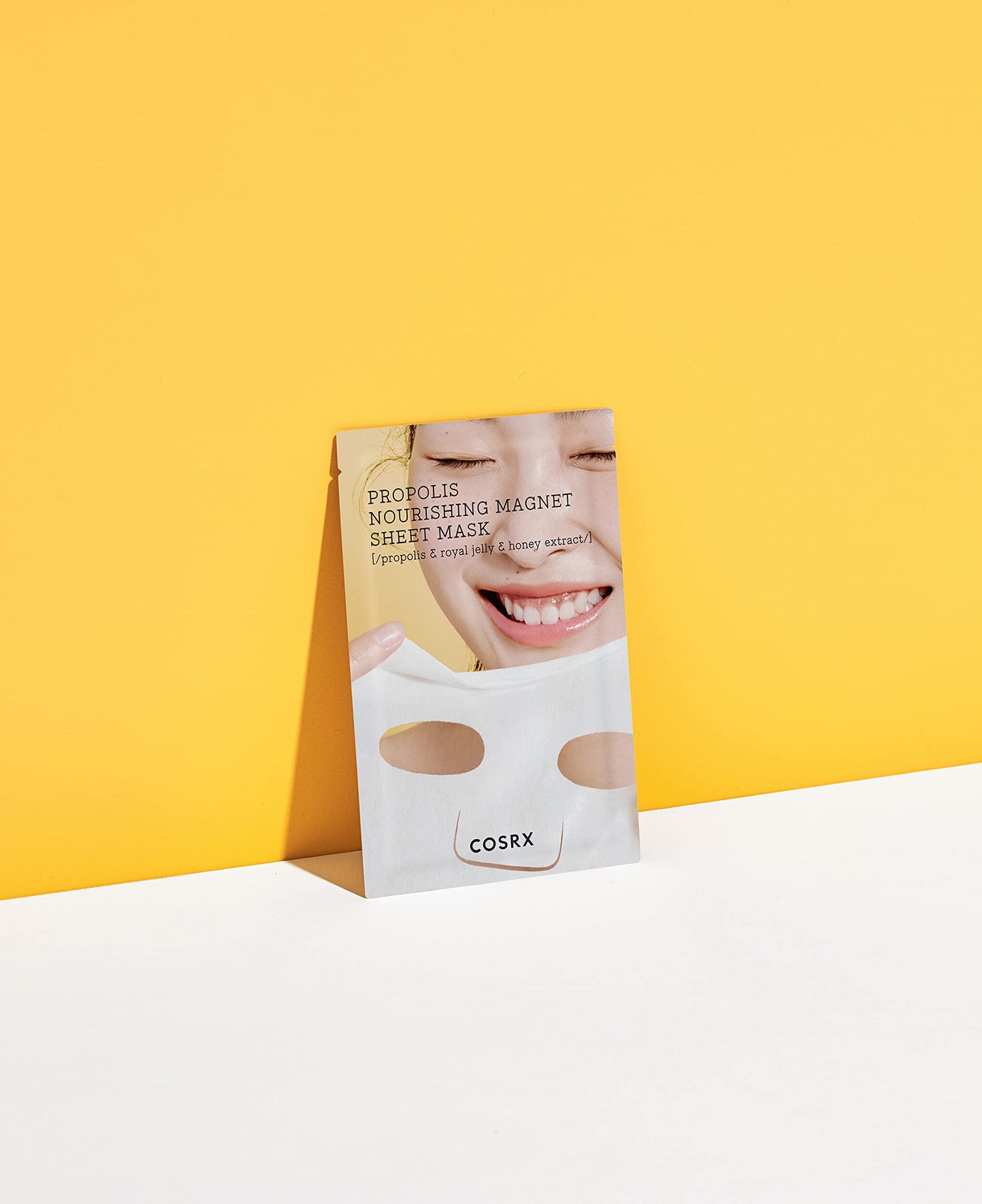 COSRX Propolis Nourishing Sheet Mask 10 EA, Soothing & Plumping Honey Serum, Leave-on Face Mask for Healthy Glow & Deep Moisture, Not Tested on Animals, No Parabens, No Sulfates, Korean Skin Care
