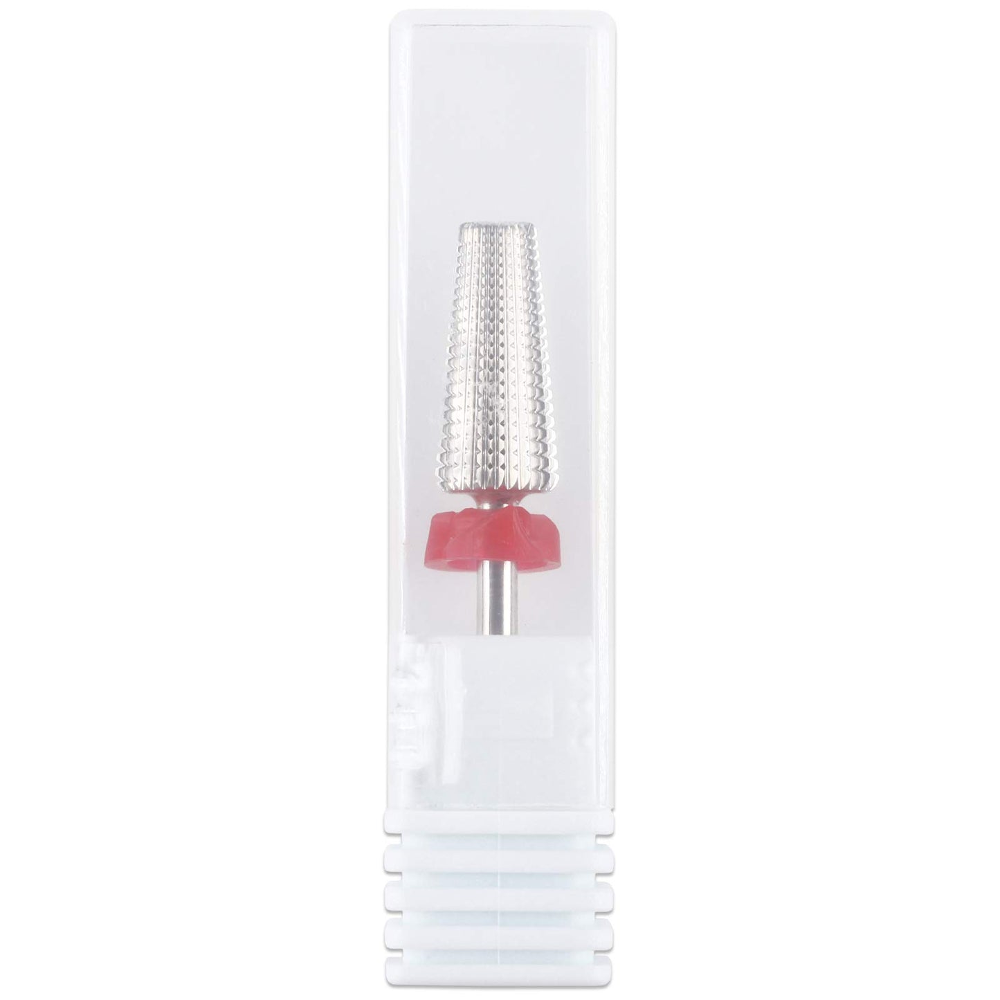PANA Nail Carbide 5 in 1 Bit - Two Way Rotate use for Both Left and Right Handed - Fast remove Acrylic or Hard Gel - 3/32" Shank - Manicure, Nail Art, Drill Machine (Fine, Silver)
