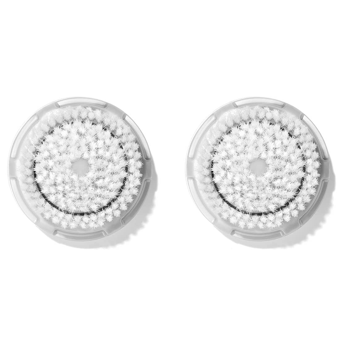 Clarisonic Luxe Cashmere Facial Cleansing Brush Head Replacement | Compatible with Mia 1, Mia 2, Mia Fit, Alpha Fit, Smart Profile Uplift and Alpha Fit X | 2 Pack