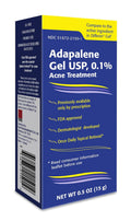 TARO Adapalene 0.1% USP Gel, Paraben Free, Retinoid Acne-Prone Facial Treatment for Sensitive Skin, Prescription Strenght (0.5)
