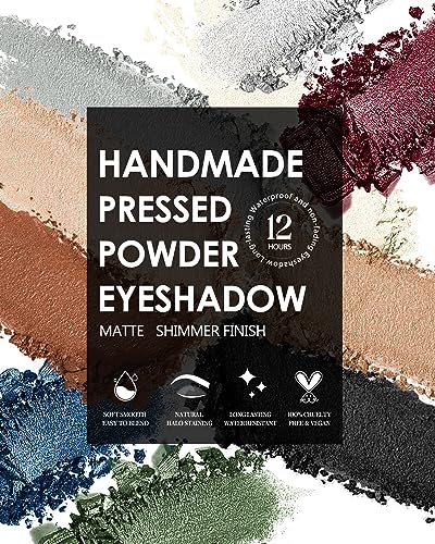Purple Matte Eyeshadow Powder - High Pigment Long Wear