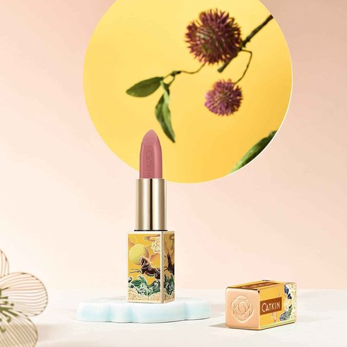 CATKIN 2Pcs Makeup Set Includes BB Cream Air Cushion Foundation C02 And Matte Lipstick CO157