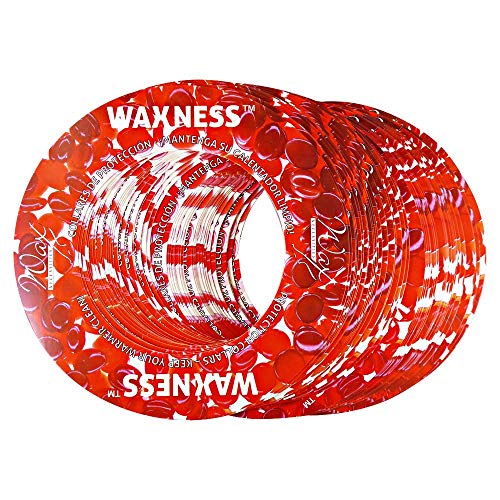 Waxness Wax Necessities Assorted Protection Collars Green Yellow Red for 14 Ounces Tins Fits Most Brands 150 Pack