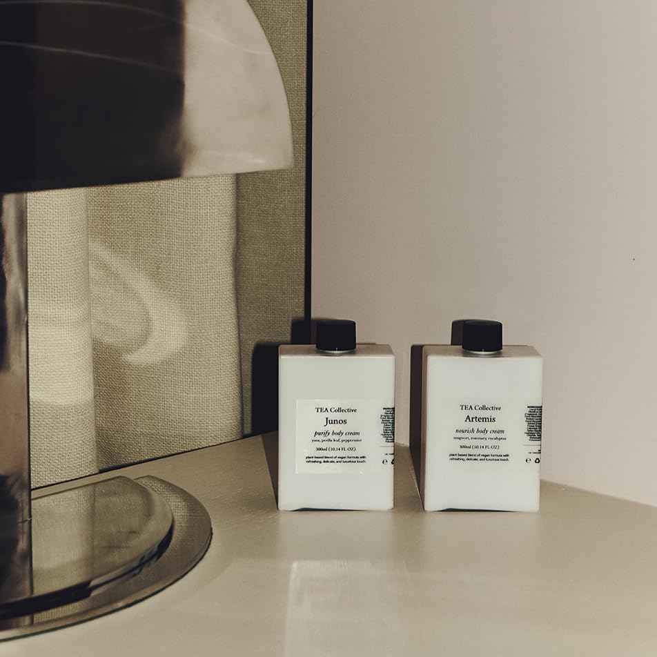TEA Collective Artemis Nourish Body Cream l Artemisia, Rosemary, Eucalyptus l 9.46 Fl Oz l Product of Korea