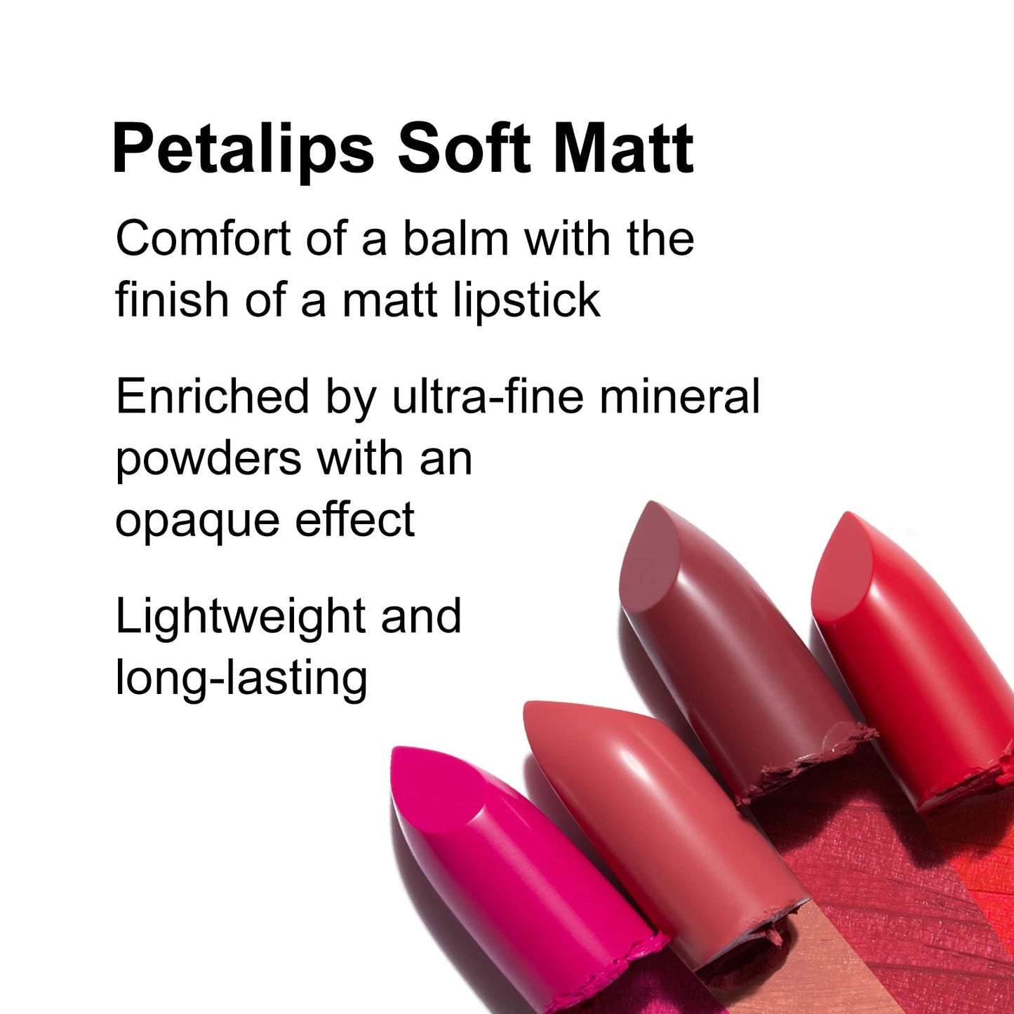 Pupa Milano Petalips Soft Matt Lipstick - Lightweight And Imperceptible - Provides Color With Buildable Intensity - Combines Comfort Of A Balm With A Matte Finish - 001 Pink Magnolia - 0.123 Oz