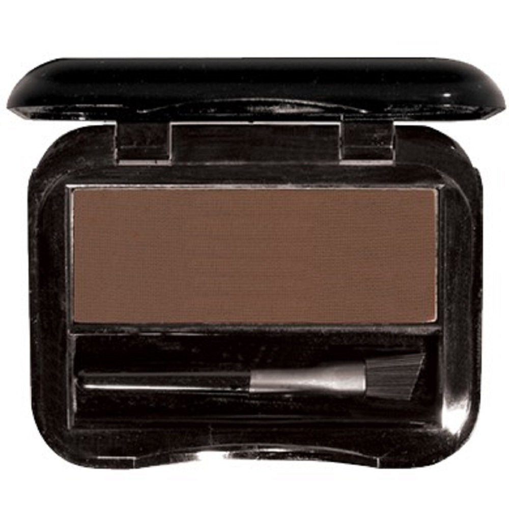 Lisher Brush On Brows for Perfectly Shaped & Contoured Brows - Lightweight pressed brow powder compact that creates a subtle natural brow to a fierce night out brow