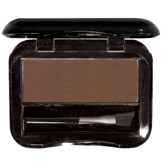 Lisher Brush On Brows for Perfectly Shaped & Contoured Brows - Lightweight pressed brow powder compact that creates a subtle natural brow to a fierce night out brow