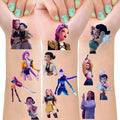 8 Sheet Demon Temporary Tattoos for Kids Birthday Party