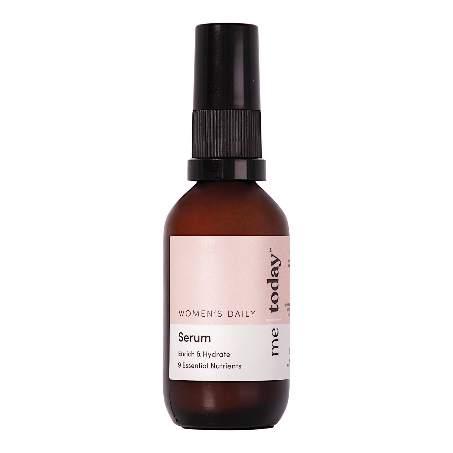 me today - Women's Daily Serum, 30ml, Hydrate and Refine with CoQ10, Vitamin B3 and B5, Ginseng and Cranberry, Natural Ingredients, Vegan