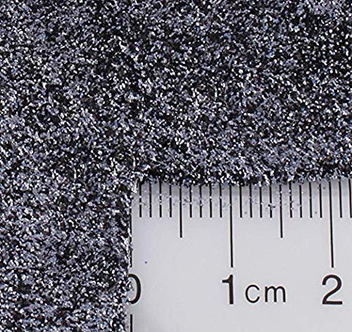 GLITTIES - Gunmetal - Gray Loose Fine Glitter Powder (.008") - Great for Nail Art, Nail Polish, Gel, Gel Polish or Acrylic Nail Powder - Solvent Resistant - (30 Gram Jar)