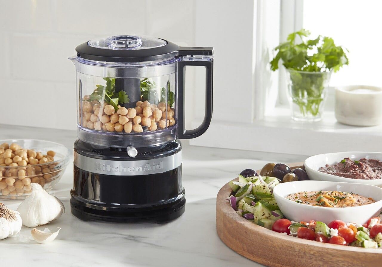 KitchenAid KFC3516OB 3.5 Cup Food Chopper, Onyx Black