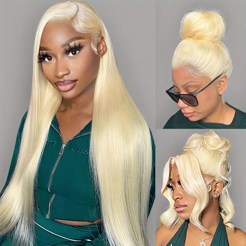 20" 613 Blonde Lace Front Wig - 200% Density Human Hair