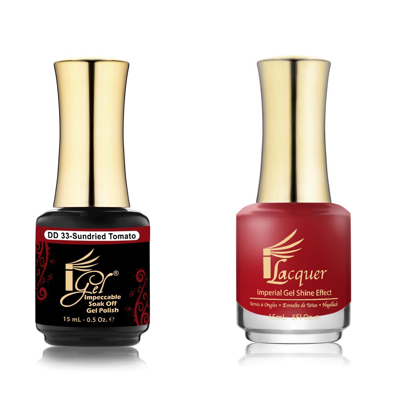 iGel - 100% Pure Gel Nail Polish - Dip & Dap Collection (DD033 - Sundried Tomato)