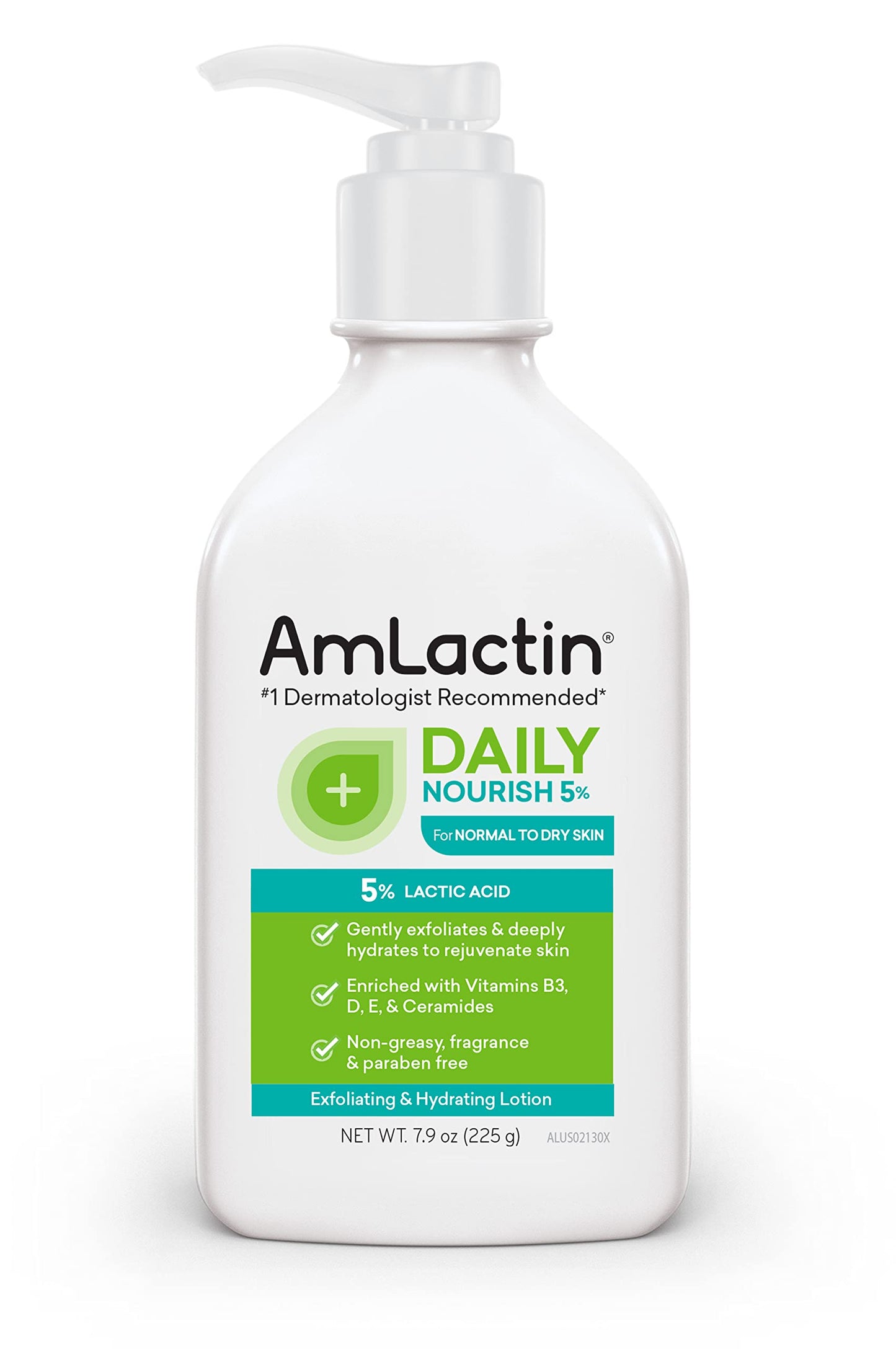 AmLactin Daily Nourish 5% 7.9oz and Intensive Healing 15% 7.9oz Body Lotions Bundle