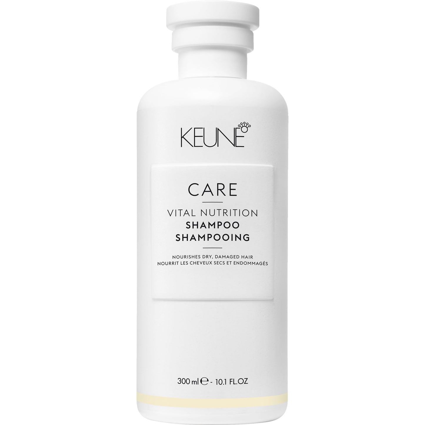 Keune Care Vital Nutrition Shampoo, Intense Nourishing & Moisturizing Cleanser for Dry or Damaged Hair, 10.1 Fl Oz