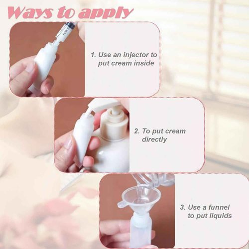 40Packs 15ML Empty Lip Gloss Tubes Clear Squeeze Lip Containers Refillable Soft Tubes Cosmetic Lip Containers for DIY Lip Gloss Balm & Travel Toiletries