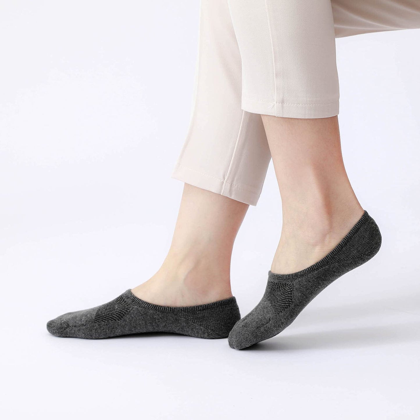 IDEGG No Show Socks Womens and Men Low Cut Ankle Short Anti-slid Athletic Running Novelty Casual Invisible Liner Socks