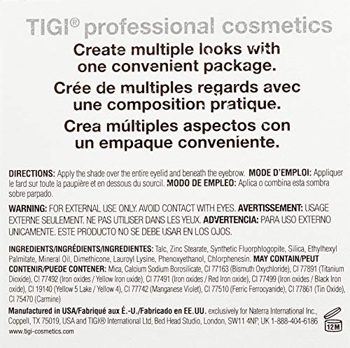 TIGI Posh High Density Quad Eyeshadow 0.32oz