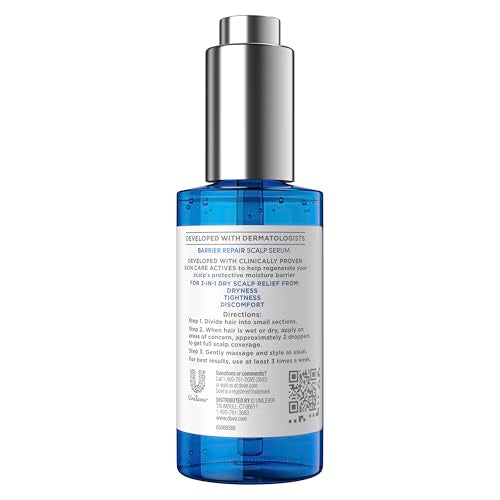 Dove Derma Scalp Dandruff Relief 3-in-1 Barrier Repair Serum 2 fl oz