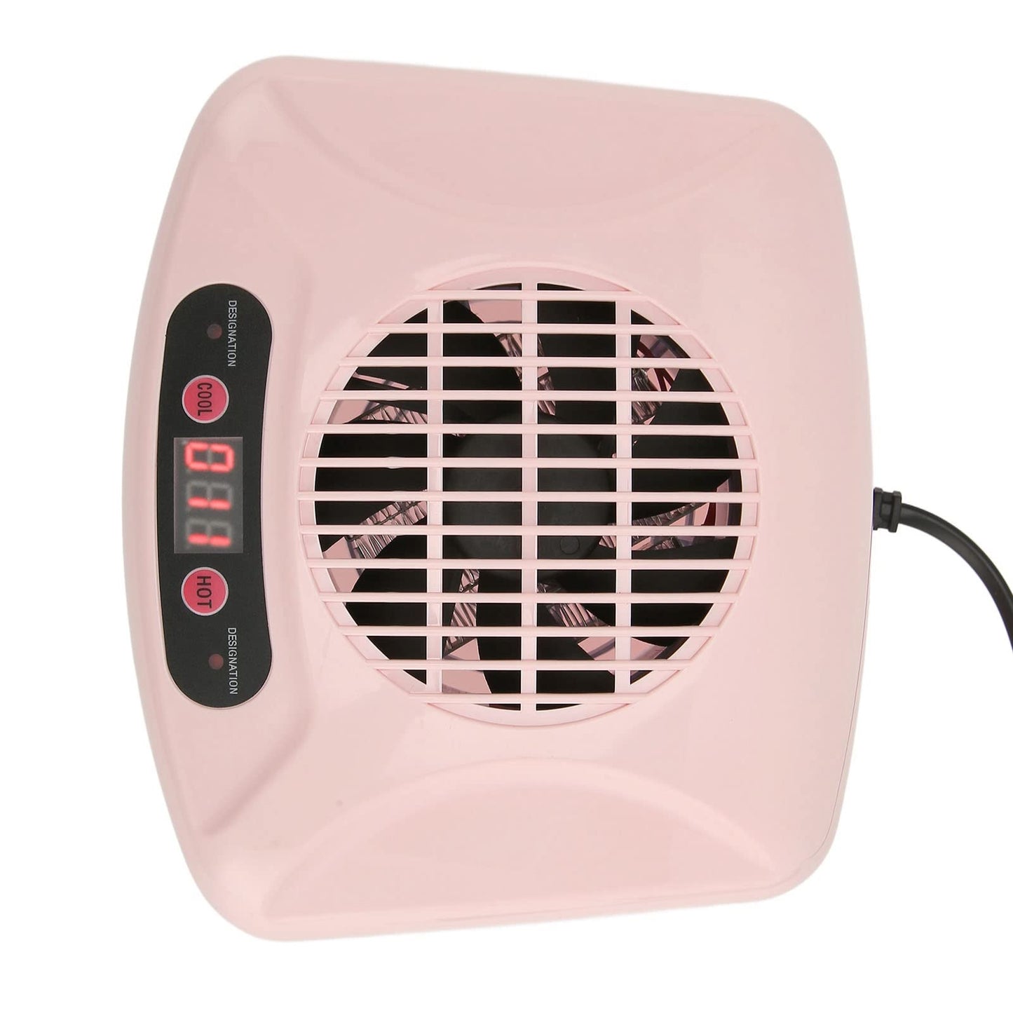 Air Nail Dryer, Portable Infrared Sensor Nail Fan Dryer Blower with Hot and Cool Air, 300W Automatic Nail Polish Dryer for Home and Salon (US Plug 110V)