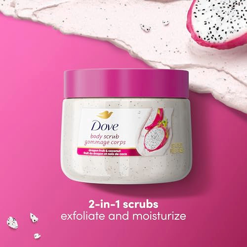 Dove Dragon Fruit & Coconut Body Scrub 15 oz