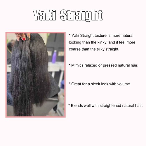 AIKAUR Yaki Straight Real Remy Human Hair Clip ins Black Hair Extensions 20 inch Double Weft for African American Black Women,YK 8pcs/set 120g/set