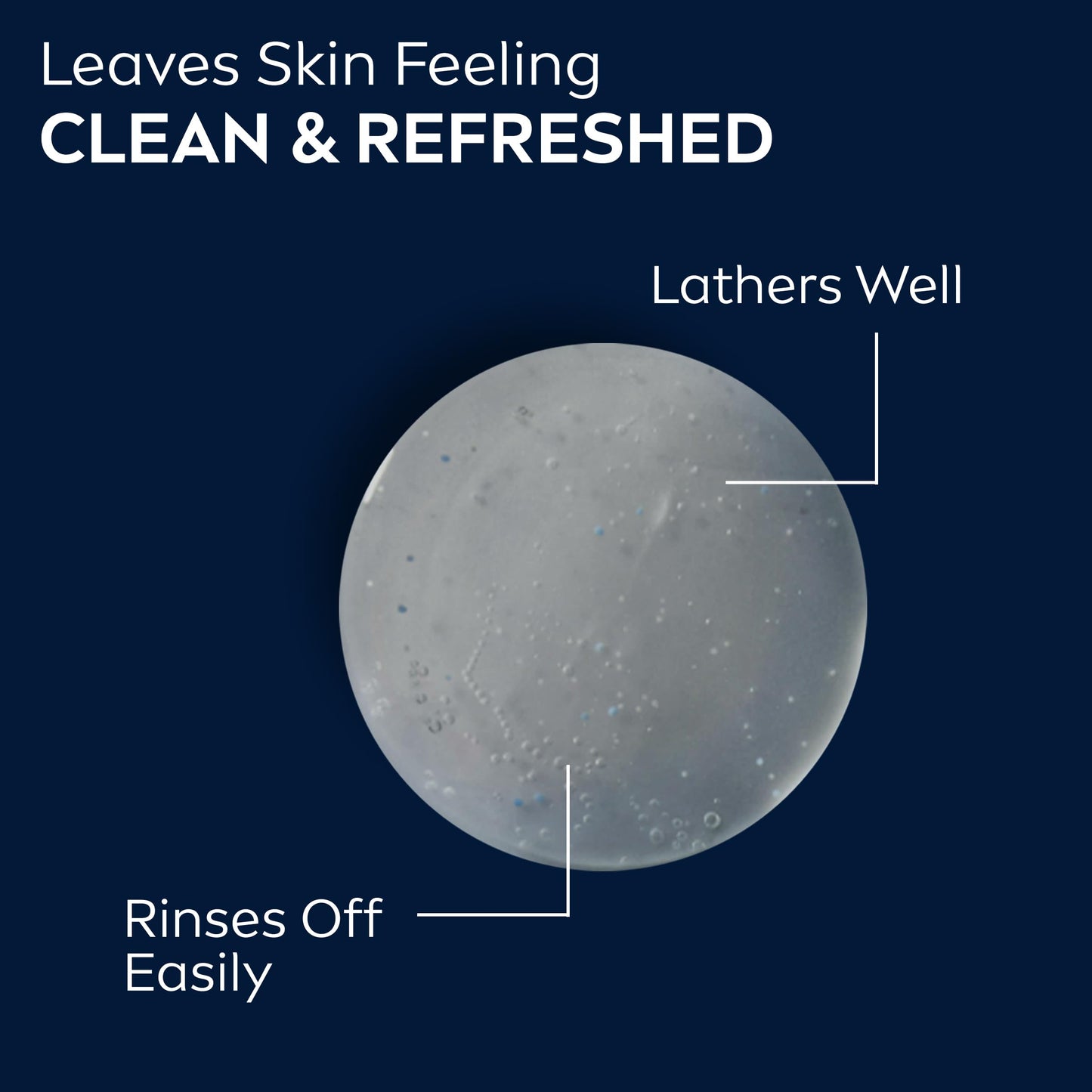 Nivea Men Relax 3-in-1 Body Wash, Lavender and Sandalwood Scented Men's Body Wash Cleanses Face, Body and Hair, 16.9 Fl Oz Bottle, Pack of 6