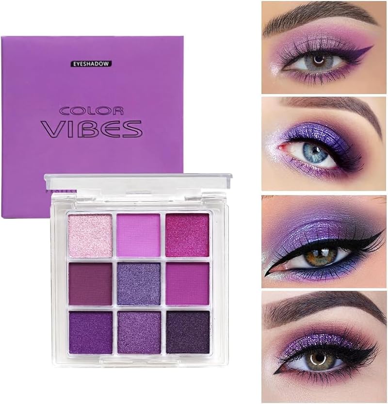 4-Pack Eyeshadow Palette Set - 36 Shades, Matte & Shimmer