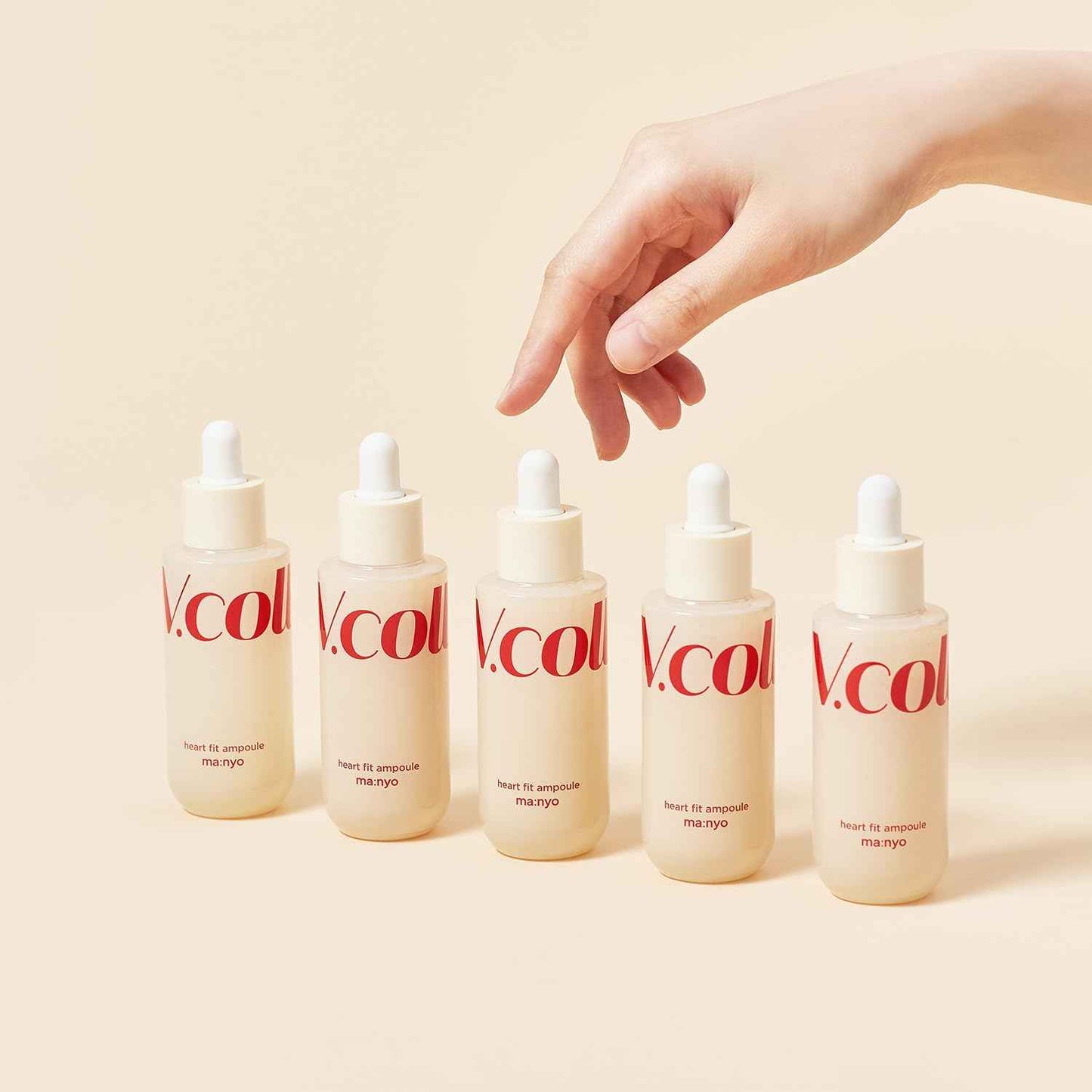 MA:NYO V.collagen Heart Fit Ampoule - Korean daily skin care, Moisturize the skin barrier to help keep the skin moist and elastic 1.69 fl oz (50ml)