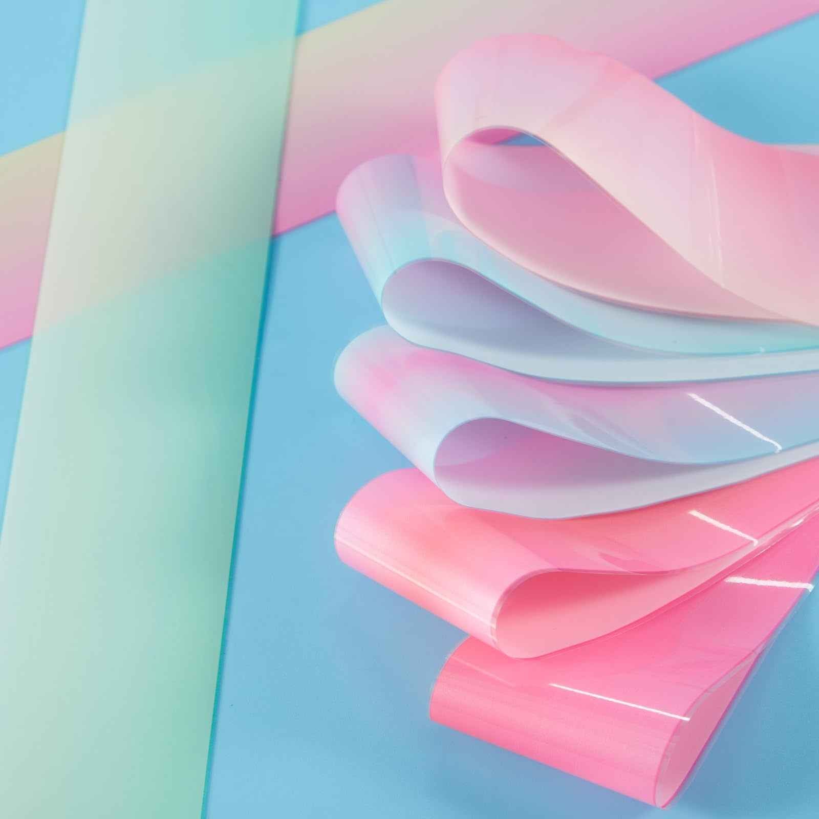 JERCLITY 300 Sheets Nail Foil Transfer Nail Art Stickers Set Nail Foil Transfer Sheets Marbling Starry Sky Leopard Print Aurora Iridescence Gradient Patterns for Women