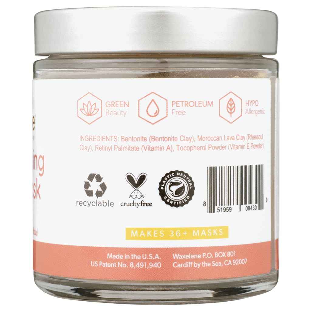 Waxelene Beautifying Mud Mask, With Vitamin A