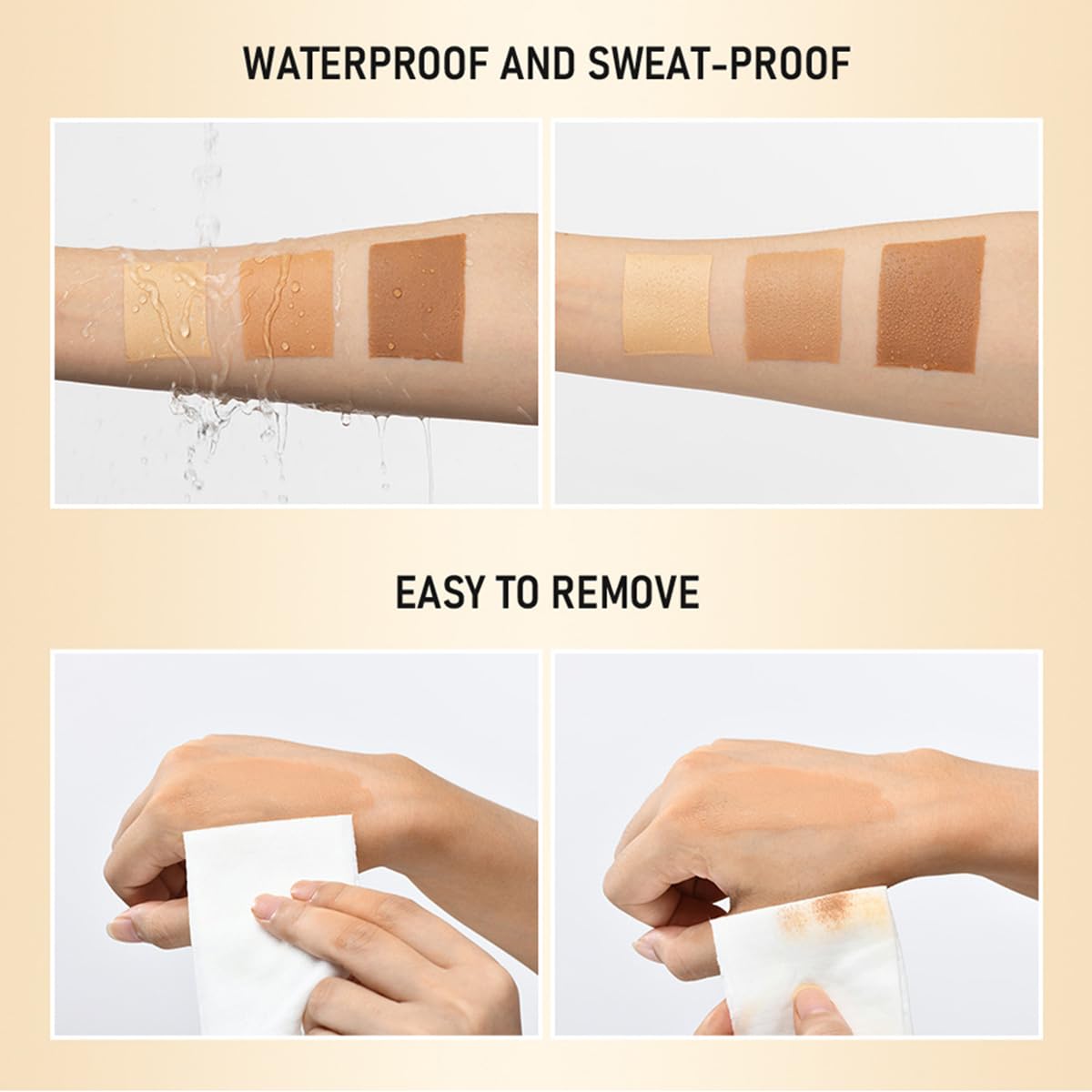 Leg Makeup Waterproof No Transfer,Lightweight Moisturizing Glow Cover Cream, Leg and Body Scar Cover up Makeup for Tattoo Cover Up 118Ml / 4 Fl Oz - (SZ01943) MEDIUM GLOW