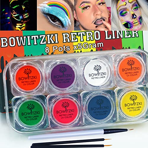 Bowitzki UV Glow Water Activated Eyeliner - 8 Colors