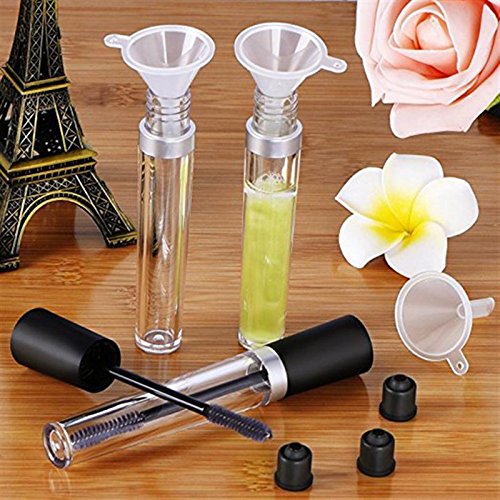8ML Empty Mascara Tube with Eyelash Wand - 2 Pack