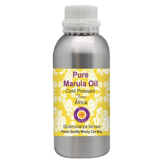 Deve Herbes Pure Marula Oil (Sclerocarya birrea) Cold Pressed 1250ml, (42 oz)