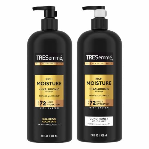 TRESemmé Rich Moisture Shampoo & Conditioner Set, 28 oz