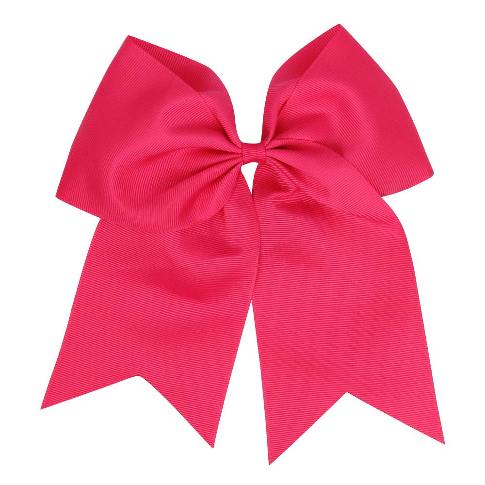 ZOONAI Women Teen Girls Large Hair Bow Clip Hair Accessories Big Hair Bow Hairpin Headwear (Rose)